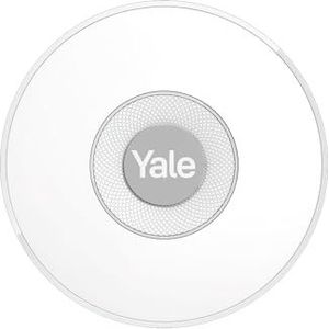 Yale - Binnensirene - AL-IS-1A-V1 - Wit - Instelbare Sirene tot 85 dB - Realtime Alarmmeldingen - Yale Horizon+ Technologie 1km Bereik - Compatibel met Yale Slim Alarmsysteem