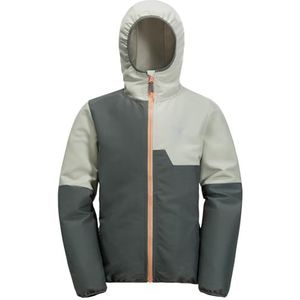 Jack Wolfskin Turbulence K Softshell-jas met capuchon, leigroen, 164 cm, jongens, leigroen, 164