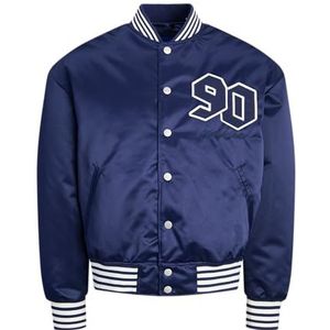 JACK & JONES Tussenjas 'JORMEADOWS'  navy / wit