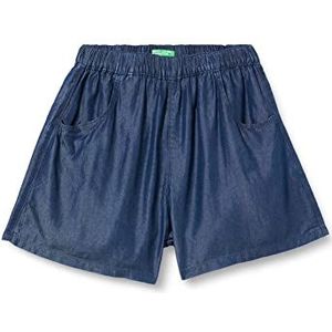 United Colors of Benetton Short 4DA7C901P Shorts, Denim Blauw 901, S meisje, Denim Blauw 901, 120 cm