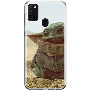 ERT GROUP mobiel telefoonhoesje voor Samsung M21 origineel en officieel erkend Star Wars patroon Baby Yoda 003 optimaal aangepast aan de vorm van de mobiele telefoon, hoesje is gemaakt van TPU