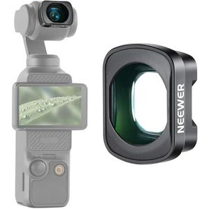 NEEWER - Macrolens - 2 x - Voor DJI Osmo Pocket 3 - HD Optisch Glas - Magnetische Bevestiging