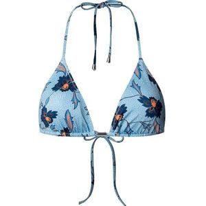Pepe Jeans - PLB10563 Bikinitop - Bloem Blauw - Polyester