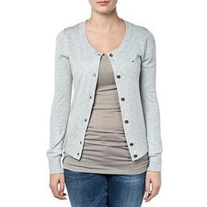 Hilfiger Denim Hayley CN Vest L/S Dames, grijs (Light Grey Heather 073), 38