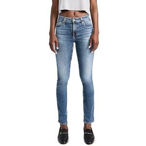 AG Adriano Goldschmied Women's The Mari High Rise Straight Leg Jean, 15 Years Shoreline, 27