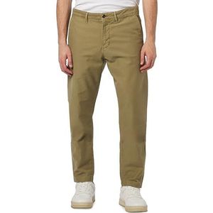 Tommy Hilfiger Chino Chelsea Gabardine Gmd Geweven Broek heren, FADED OLIVE, 40W / 28L