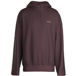 HUGO Loungew_sweatshirt voor heren, Open Brown 249, M