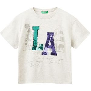 United Colors of Benetton T-shirt, Crème., 130