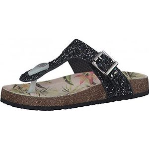 s.Oliver Unisex 5-5-47401-28 Beachpantolette voor kinderen, Navy Glitter, 33 EU