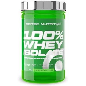 Scitec Nutrition 100% Whey Isolate - Pure Protein Power met BCAA's - Glutamine & Arginine - Suiker- & Glutenvrije Formule, 700 g, Pistache