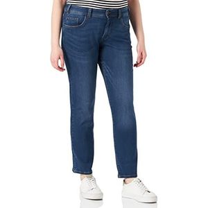 TOM TAILOR MY TRUE ME Basic Slim Jeans voor dames, blauw (Used Mid Stone Blue 10119)., 50
