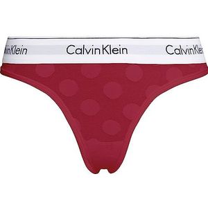 Calvin Klein Thongs voor dames, Rouge, L