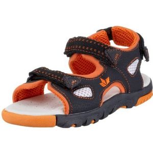 Lico Romeo V 470018, jongens sandalen/outdoor-sandalen, blauw, (marine-oranje)