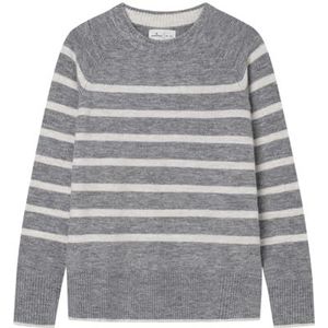 Springfield Nieuw structuurhemd met boomborduurwerk, grijs, XS