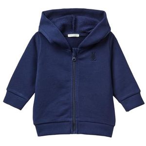 United Colors of Benetton Pullover Cardigan Unisex Kinderen, Blauw, 12 Maanden