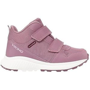 Viking Unisex Aery Hol Mid Wp Walking Shoe voor kinderen, Antiek Dusty Roze, 30 EU Schmal