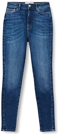 JACK & JONES - Jean Skinny - Blauw Denim - Coton Recyclé