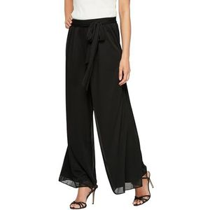 Alex Evenings Vrouwen rechte been jurk broek (Petite Regular Plus maten), Zwart, XL