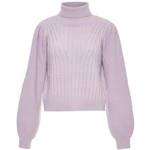 BLONDA - Trui - Lavendel - Normale Pasvorm - Lange Mouw