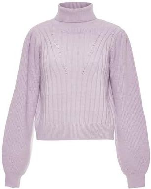 BLONDA - Trui - Lavendel - Normale Pasvorm - Lange Mouw