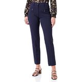 Gardeur, Dames, Broeken, Blauw, Maat: S L30 Leer,