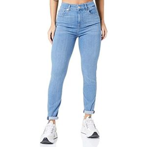 7 For All Mankind Dames Aubrey Slim Illusion Jeans, lichtblauw, regular, Lichtblauw, one size