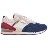 Pepe Jeans - Jarman Blue - Sneaker - Blauw - Hardloopschoenen