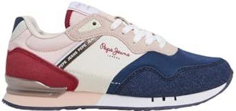 Pepe Jeans - Jarman Blue - Sneaker - Blauw - Hardloopschoenen