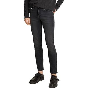 Calvin Klein Slim Stretch Jeans voor heren, Denim (Denim Zwart), 29W / 32L