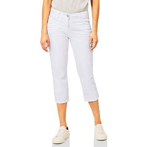 Cecil Dames B375351 3/4 jeansbroek, wit denim, W26/L22