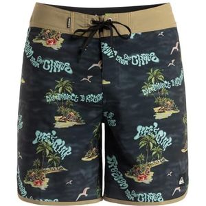 Quiksilver Surfsilk Scallop 18"" - Boardshorts voor Heren