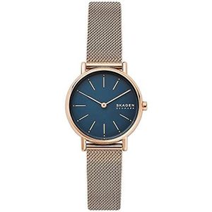 Signatur Lille Two-Hand Rose-Tone Steel Mesh Watch