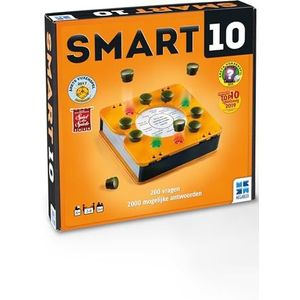 Megableu - Smart 10-10 antwoorden mogelijk - Hoeveel kan jij er raden? - Quiz spel 2 tot 8 spelers, bordspel, speeltijd ca. 20 minuten, 14 jaar en ouder, 678946