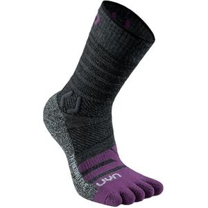 UYN - Trekking Five - Damessokken - Antraciet/Paarse - 40