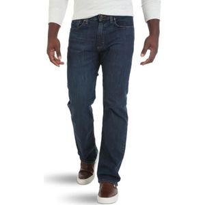 Wrangler Authentics Comfort Flex Waist Relaxed Fit jeans voor heren, Koolstof, 35W / 30L