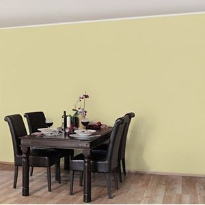 Apalis Vliesbehang Colour Crème Unibehang breed | Vlies behang wandbehang muurschildering foto 3D fotobehang voor slaapkamer woonkamer keuken | beige, 94570