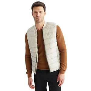 DeFacto Vest voor heren - DeFacto herenvesten (stone, XXL), stone, XXL