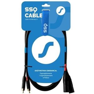 Sound station quality (SSQ) Kabel XLR SS-1818 zwart 2m