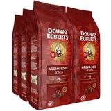 Douwe Egberts Koffiebonen Aroma Rood (3 kg, Intensiteit 05/09, Medium Roast Koffie), 6 x 500 g