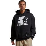 STARTER BLACK LABEL - Sweat à Capuche - Zwart - Katoen - Met Logo