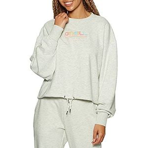 O'NEILL All Year Crew sweatshirt voor dames, 8101 Wit (White Melee), L/XL