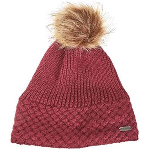 CHILLOUTS Dames Apple Hat Beanie-muts, Berry, eenheidsmaat
