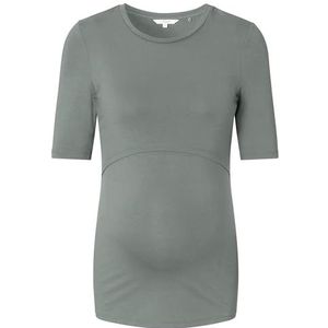 Noppies Dames Juli Nursing Bi-Stretch Top Ss T-shirt, Sage - N155, XS