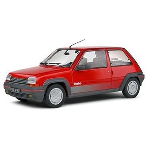 Solido 1:18 Renault 5 GT Turbo MK1 rood