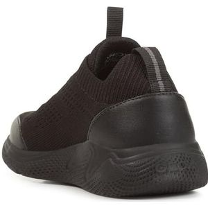 Geox J Sprintye Boy A Sneakers voor jongens, zwart, 37 EU
