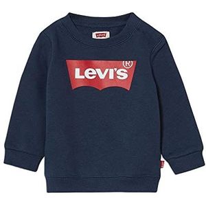Levi's Batwing Sweatshirt met ronde hals, Jurk Blues, 3 Maanden