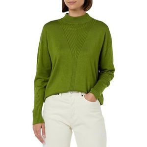 KAFFE Damestrui met lange mouwen, regular fit, licht patroon, gebreid, Calla Green, XL