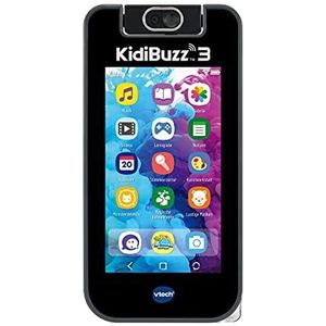 VTech KidiBuzz 3 — Multifunctionele messenger voor kinderen — met veilige internetbrowser, educatieve games, berichten-app, camera, multimediaspeler en meer — voor kinderen van 5-12 jaar