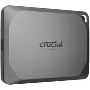Crucial - X9 Pro - Draagbare External SSD - 1TB - Tot 1050 MB/s Lezen en Schrijven - IP55 Water- en Stofbestendig