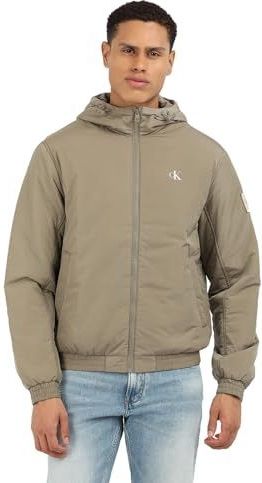 Calvin Klein - HARRINGTON - Gewatteerde Capuchon - Grijs